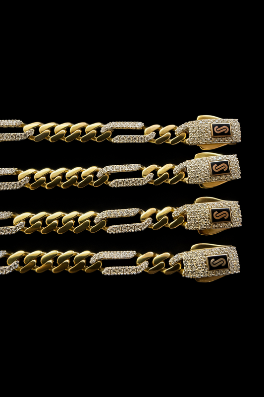 Pulso Monaco Figaro Alt Pave / Pave Lock