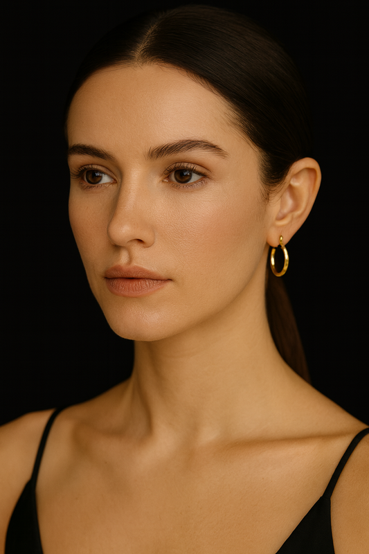 Arracadas Adiamantadas 10K