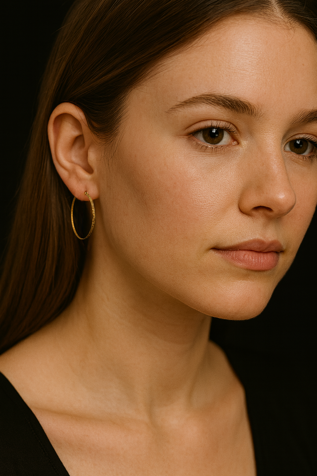 Arracadas Adiamantadas 10K