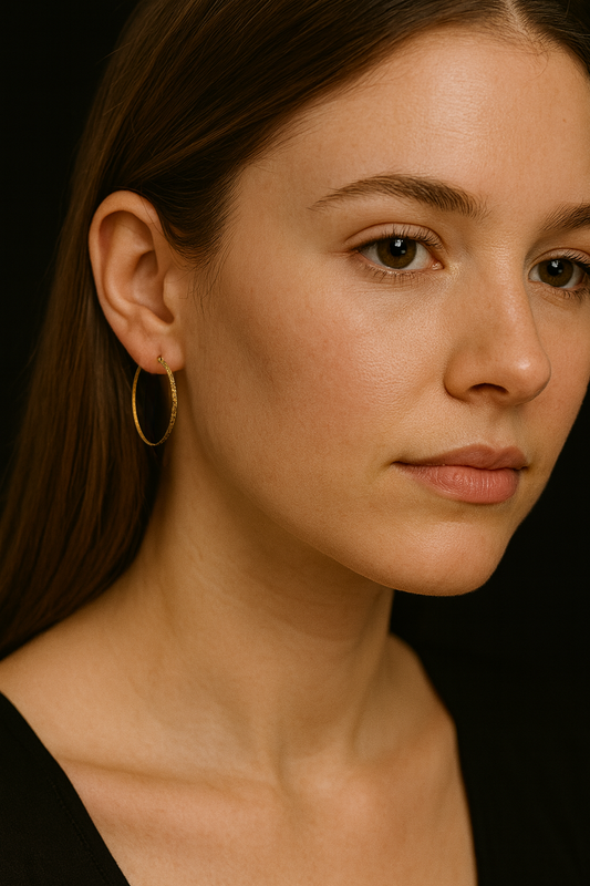 Arracadas Adiamantadas 10K