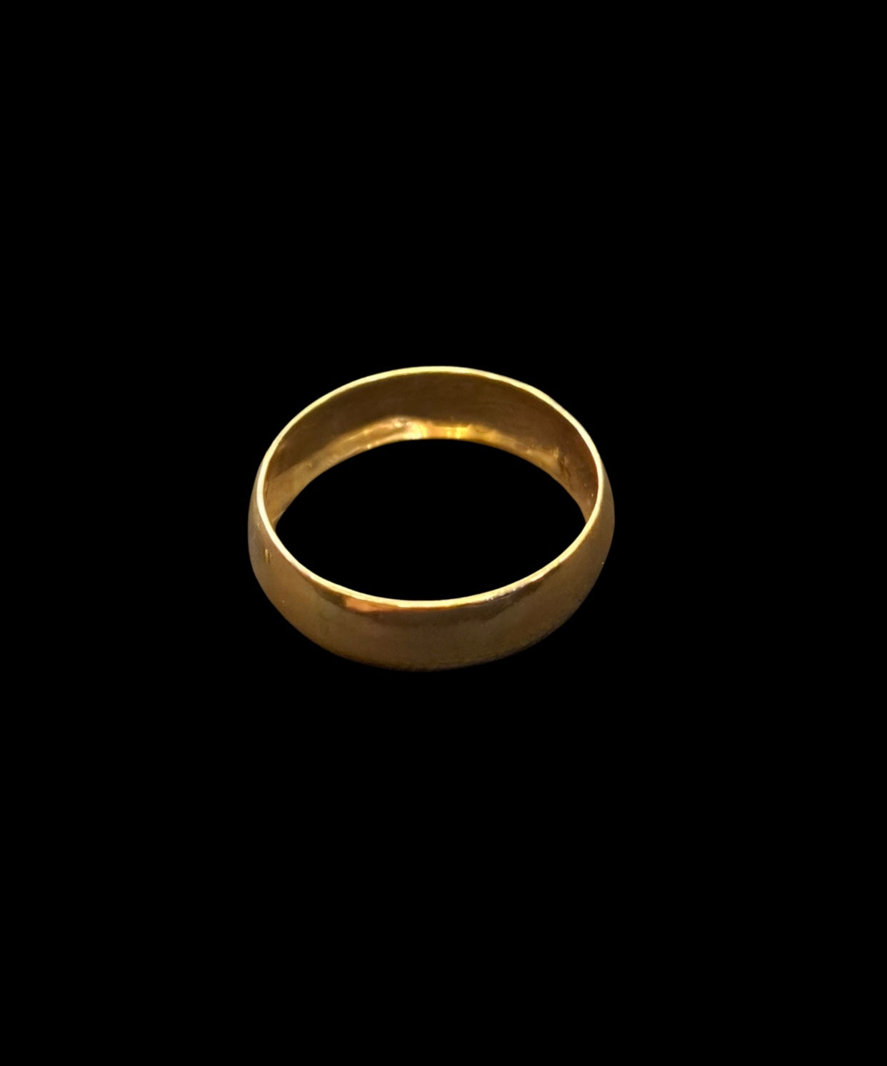Argolla de matrimonio Concavo 10K