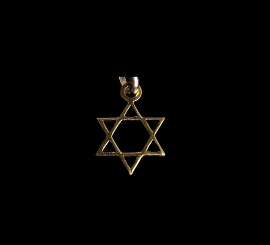 Dije Estrella de David 14K