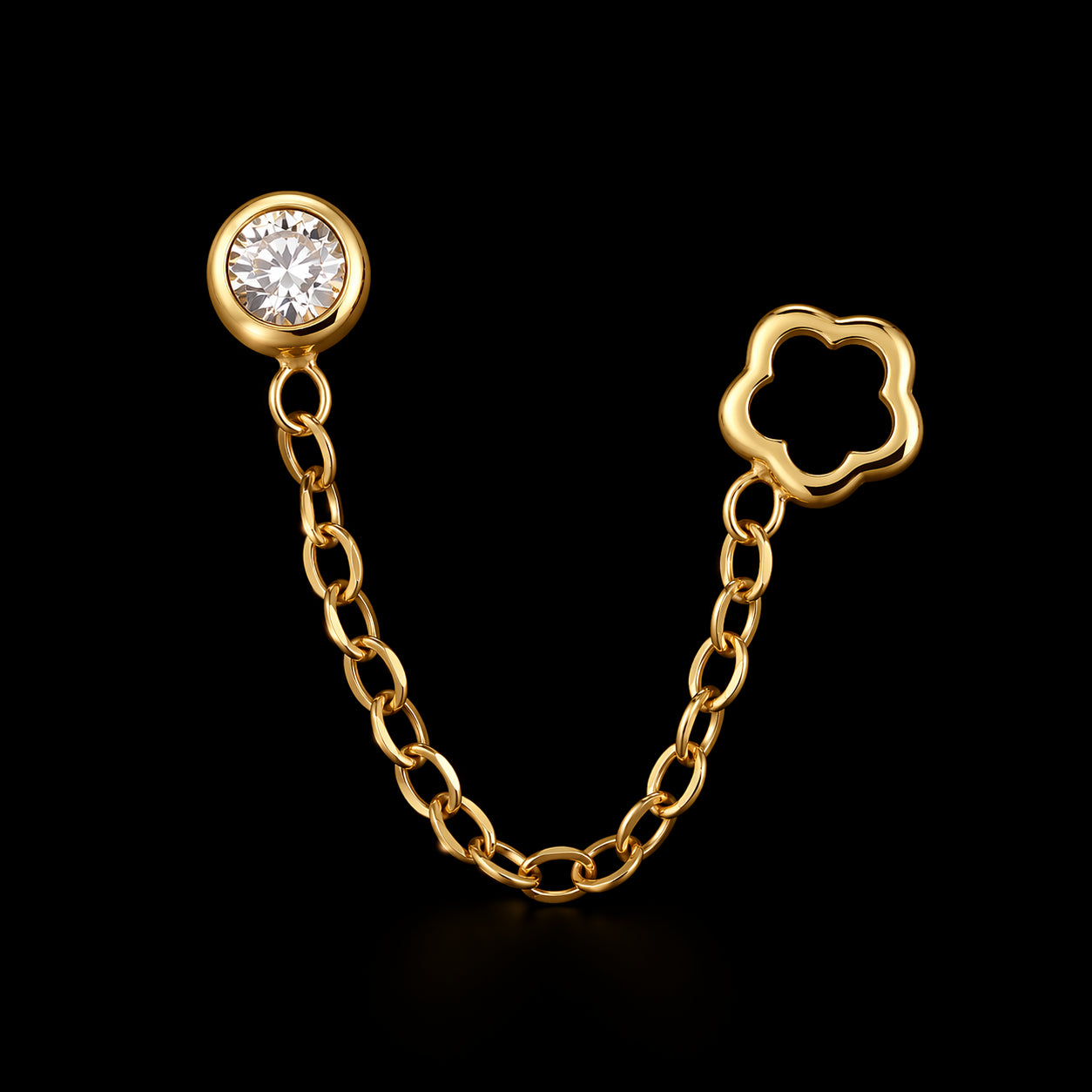 Broqueles de Cadena y Estrella