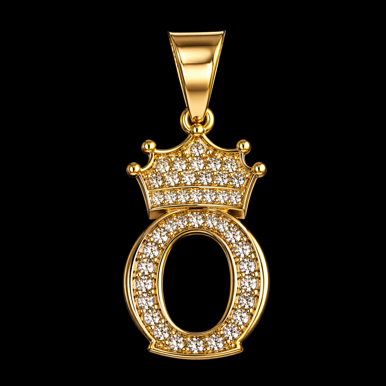 Dije Letra O Corona