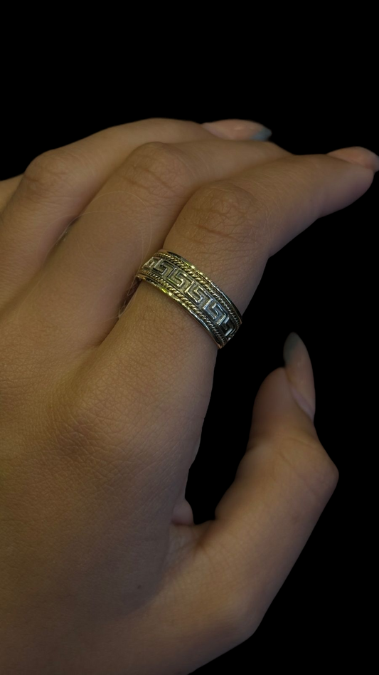 Anillo Grecas 10K