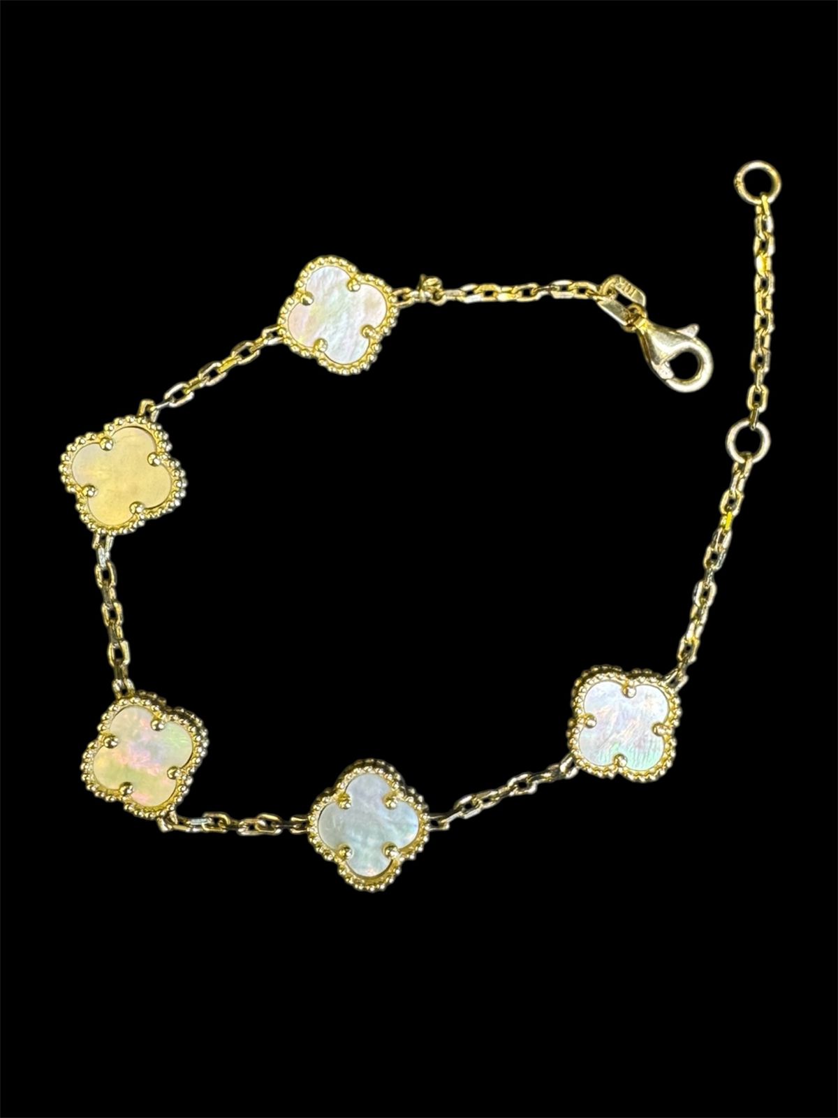 Pulsera Treból VC Blanca