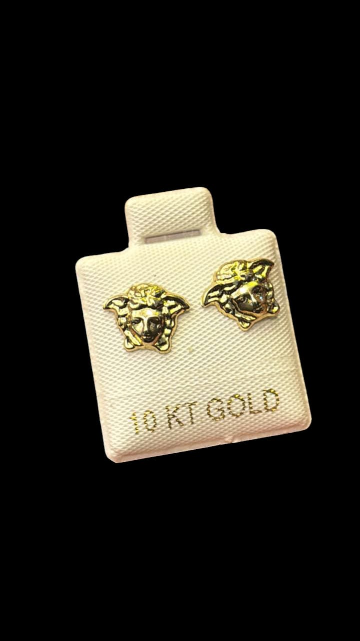 Broqueles tipo Medusa 10K