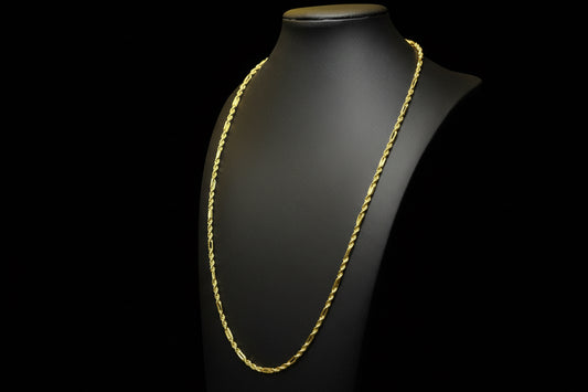 Cadena torzal figaro 10K