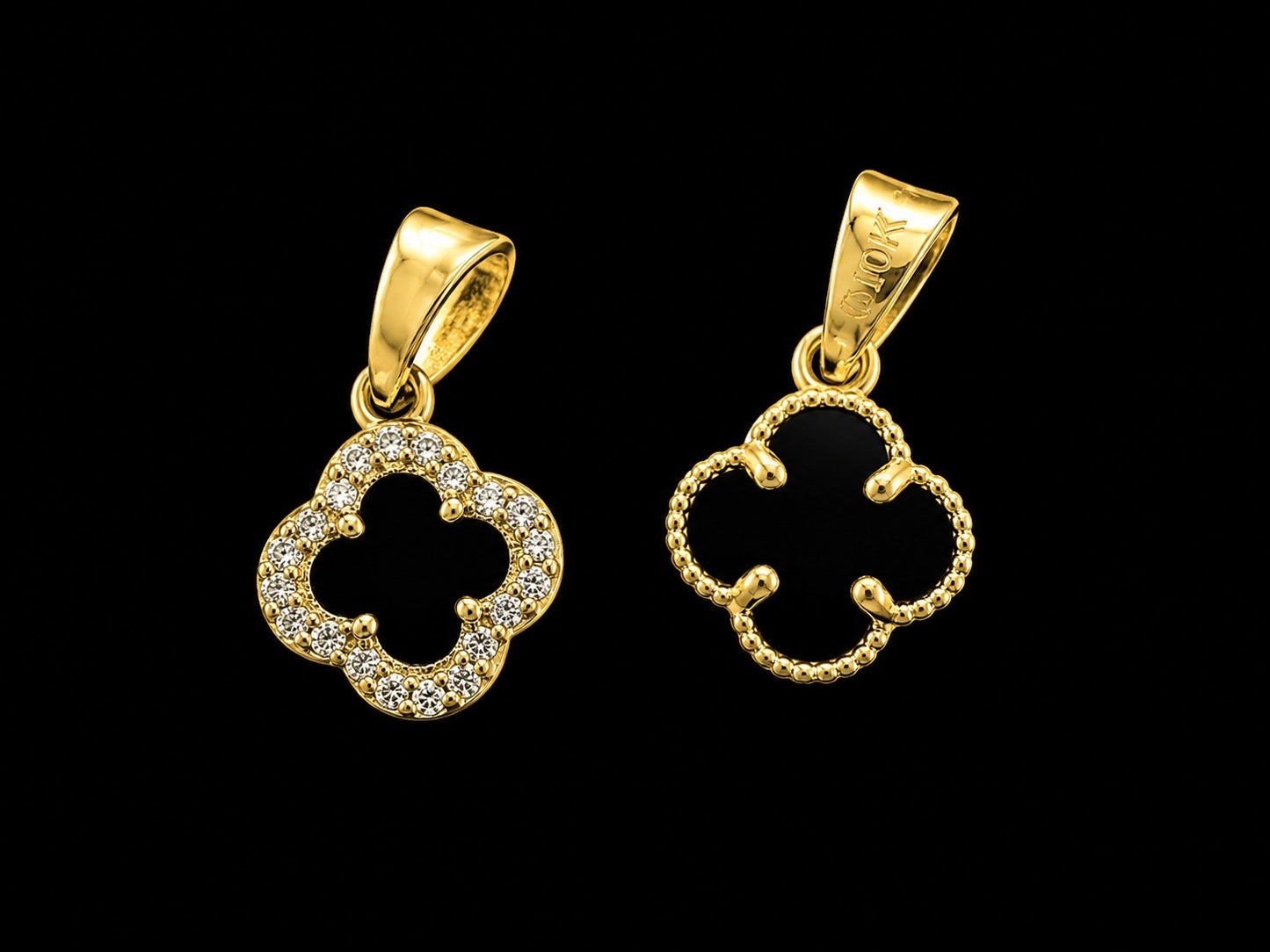 Dije van cleef negro