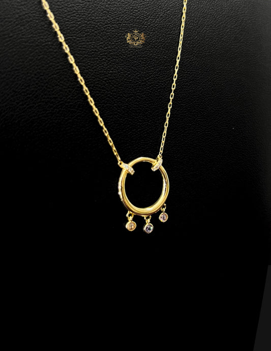 Collar de Aro en oro 10k