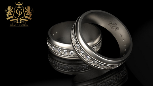 Argollas de Matrimonio con textura