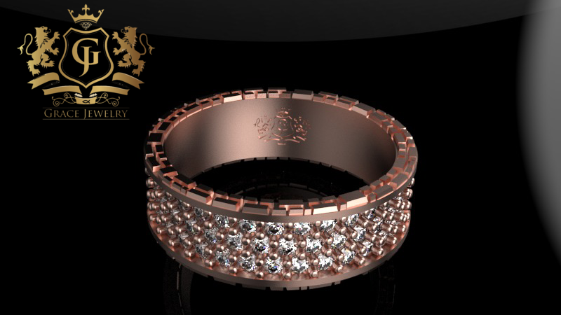 Argolla Eternity 3 filas