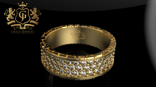 Argolla Eternity 3 filas