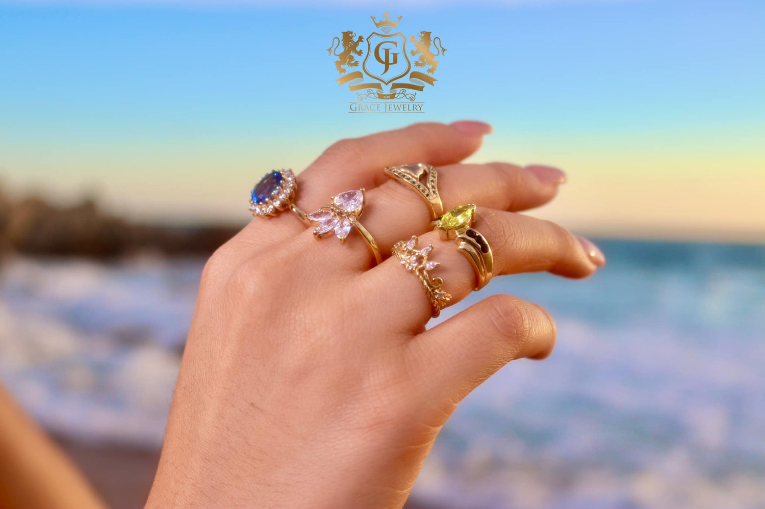 Anillos Piedras Naturales