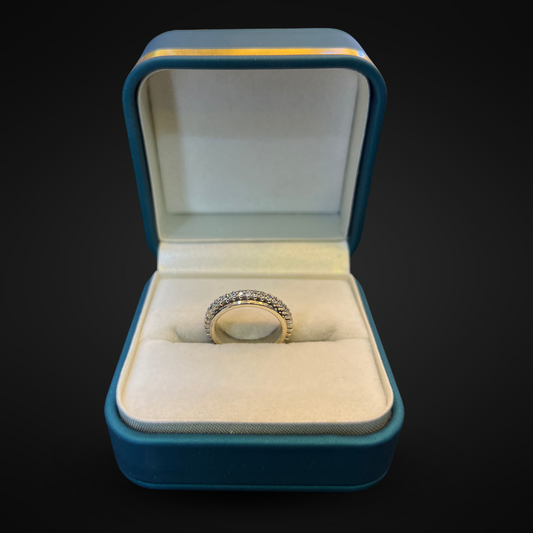 Churumbela Giratoria con Diamantes 14K