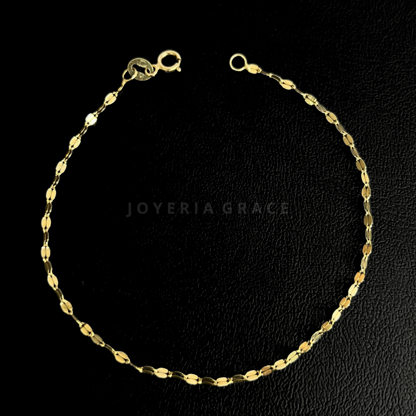 Pulso Granito de cafe 10K