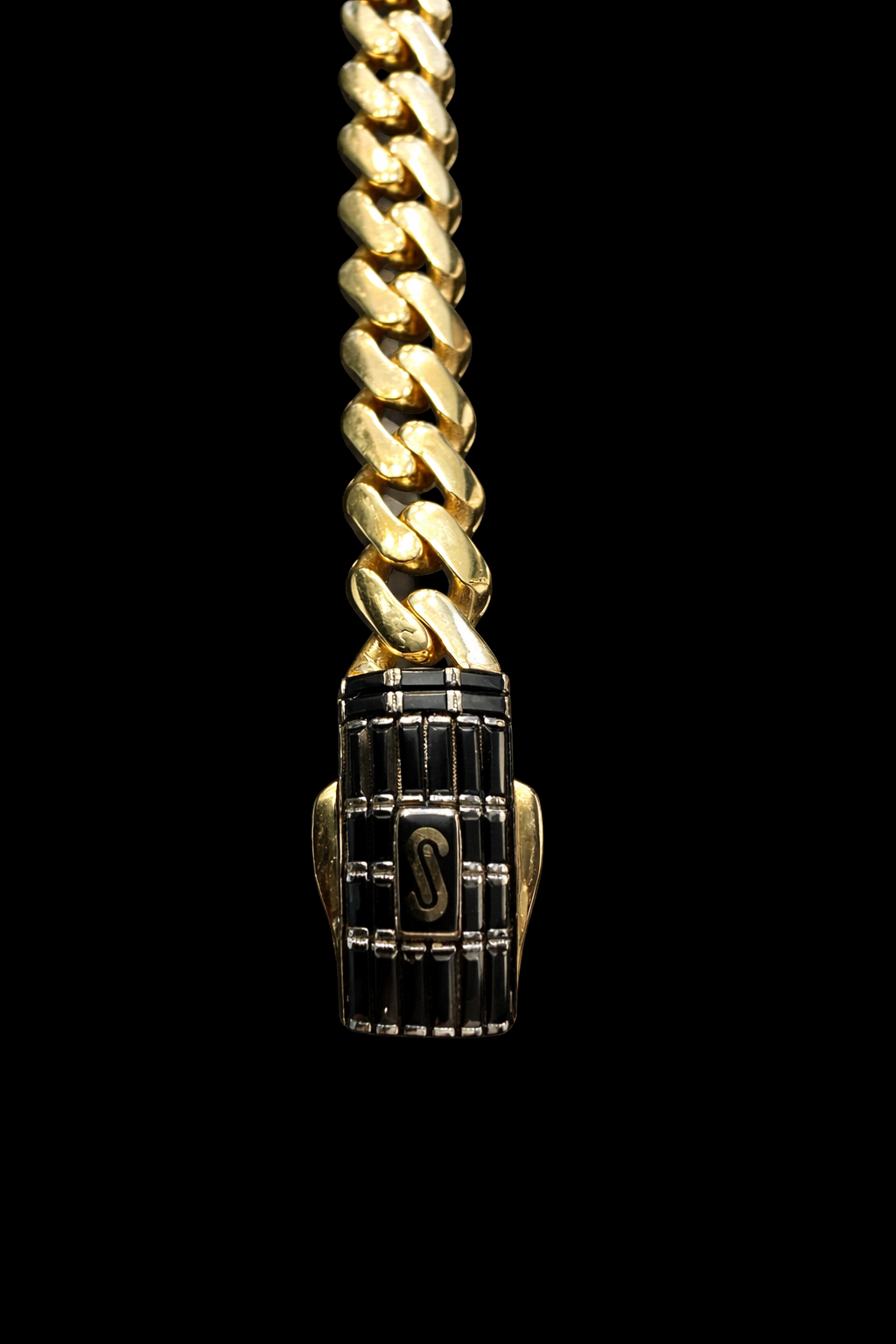 Pulso Monaco Classic Plain / Black Baguette Lock