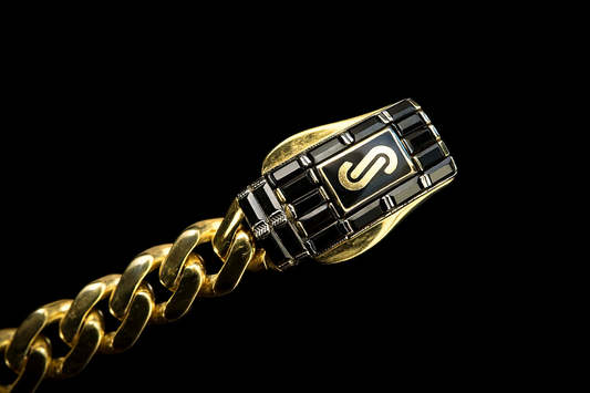 Pulso Monaco Classic Plain / Black Baguette Lock