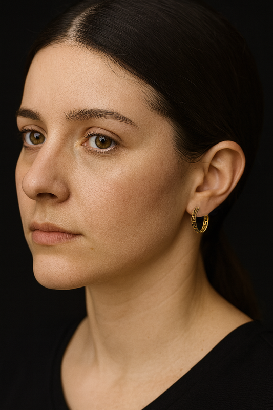 Arracadas Grecas 10K