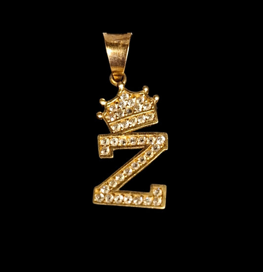 Dije Letra Z Corona 10K