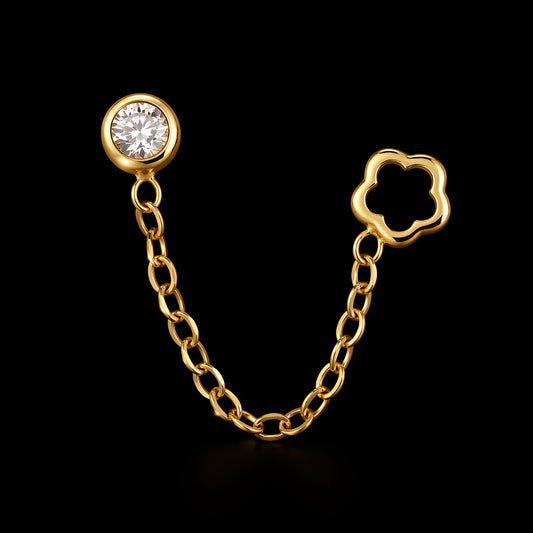 Broqueles de Cadena y Estrella
