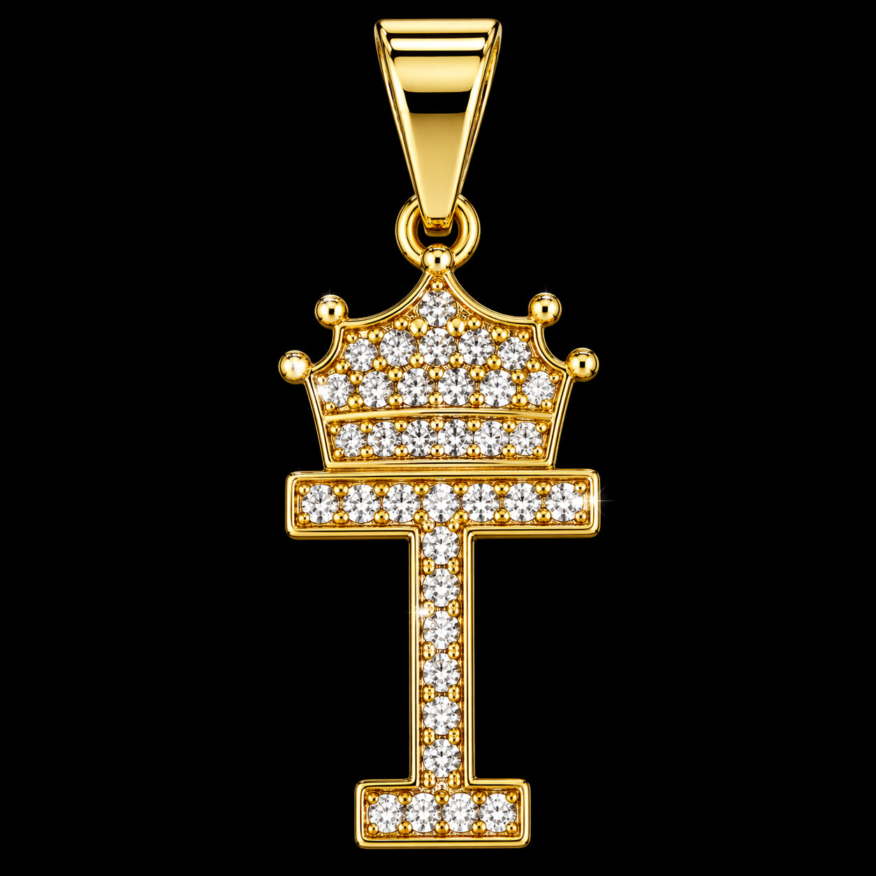Dije Letra T Corona