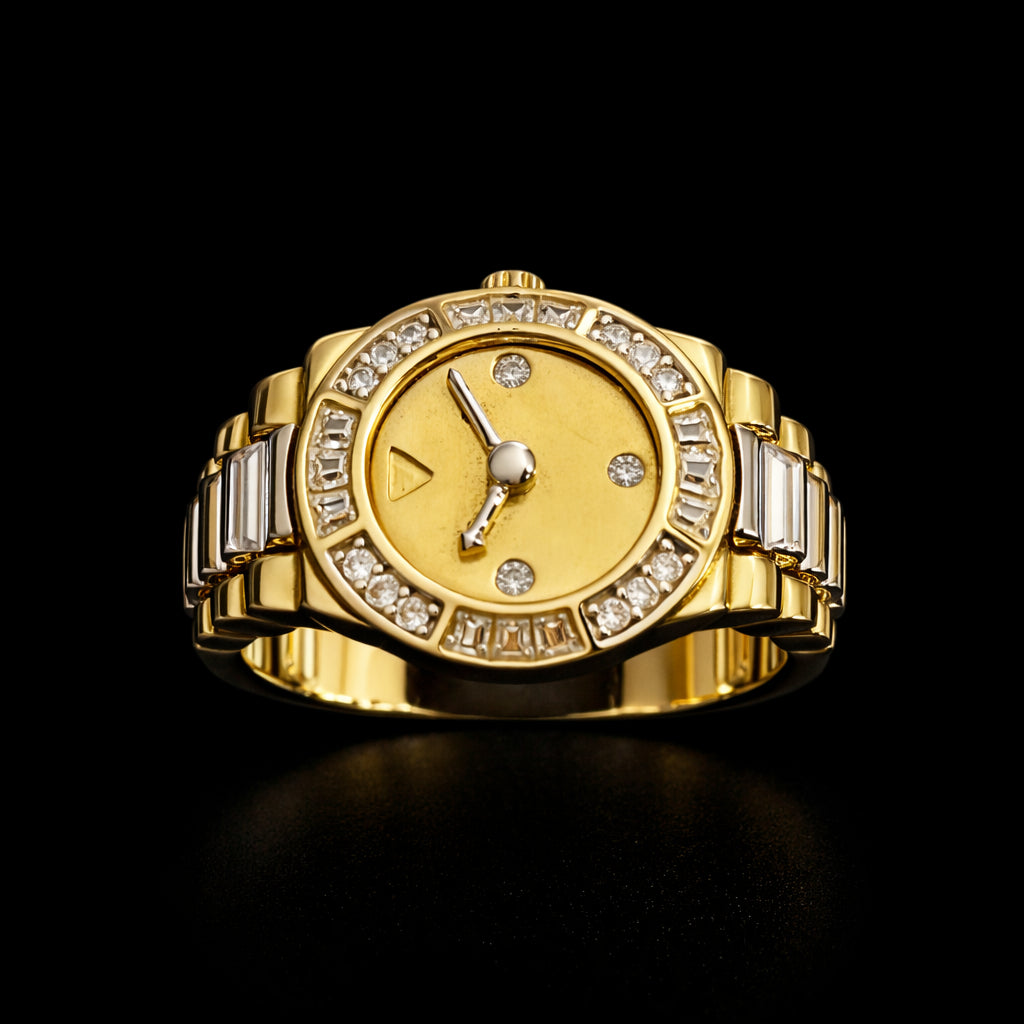 Anillo Caballero Reloj