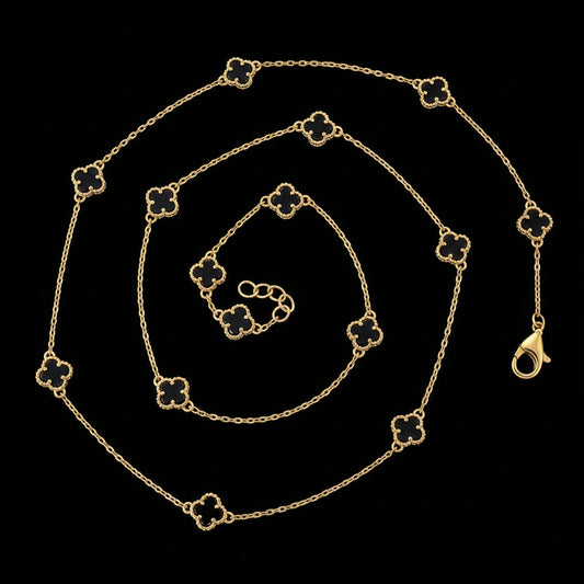 Collar Van Cleef Negro