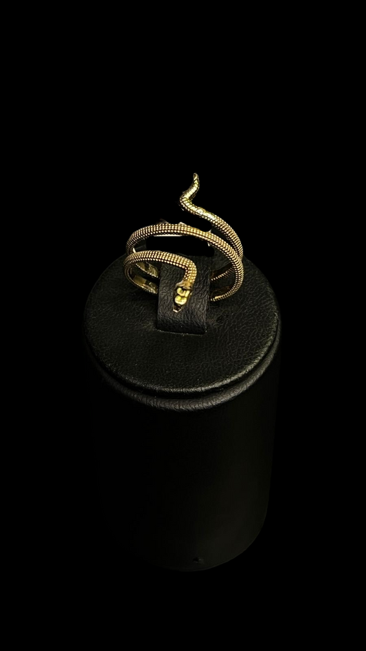 Anillo de Serpiente 10K