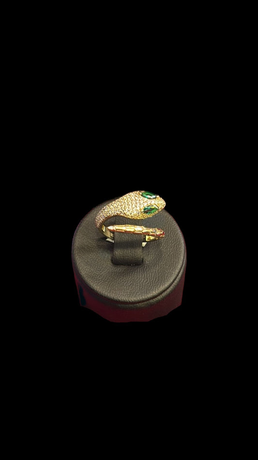 Anillo de Serpiente 10K