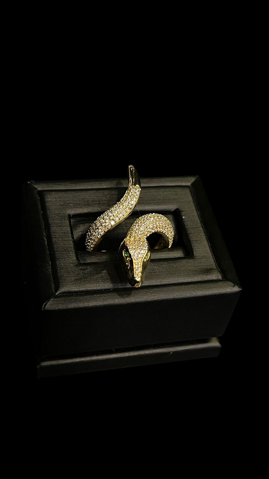 Anillo de Serpiente 10K