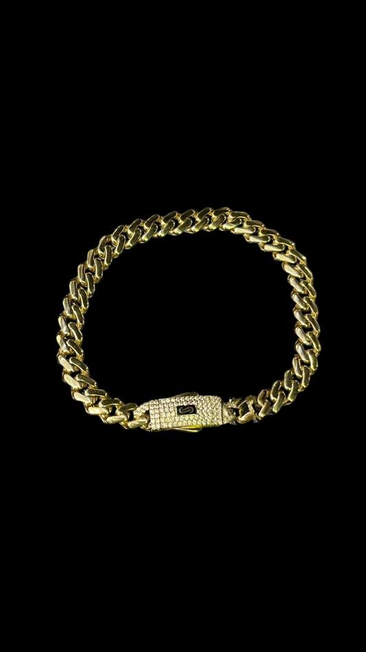 Pulso Mónaco Chain Barbado 10K