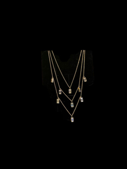 Collar 3 en 1 Oro 10k