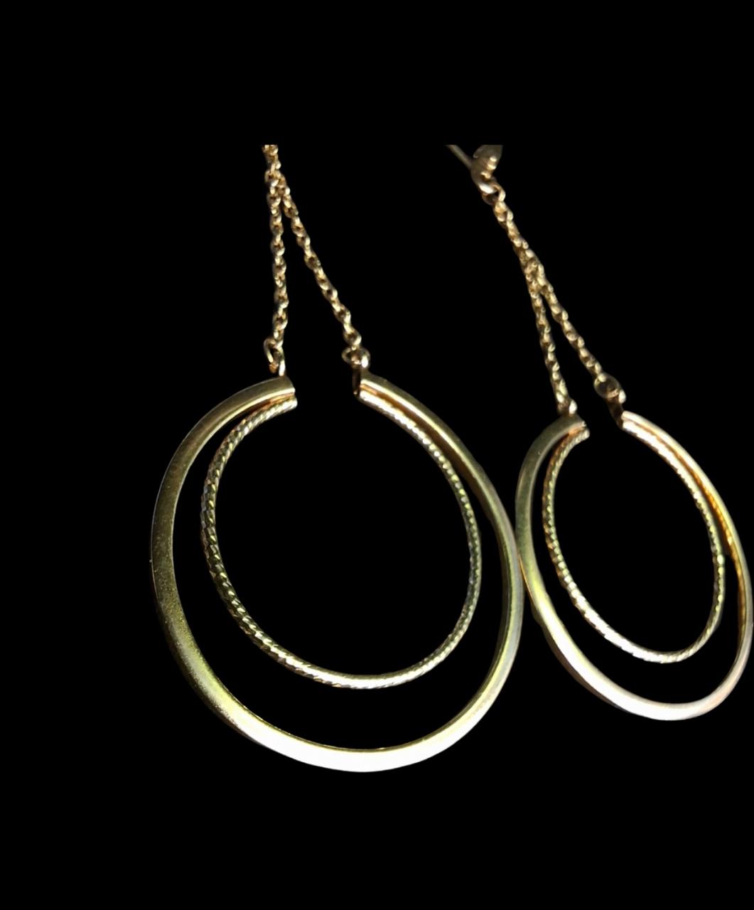 Aretes Casuales 14K