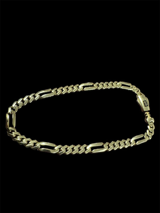 Pulso Mónaco Chain figaro 10K