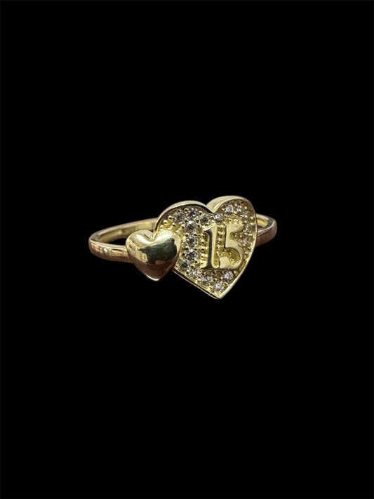 Anillo XV Años 10K
