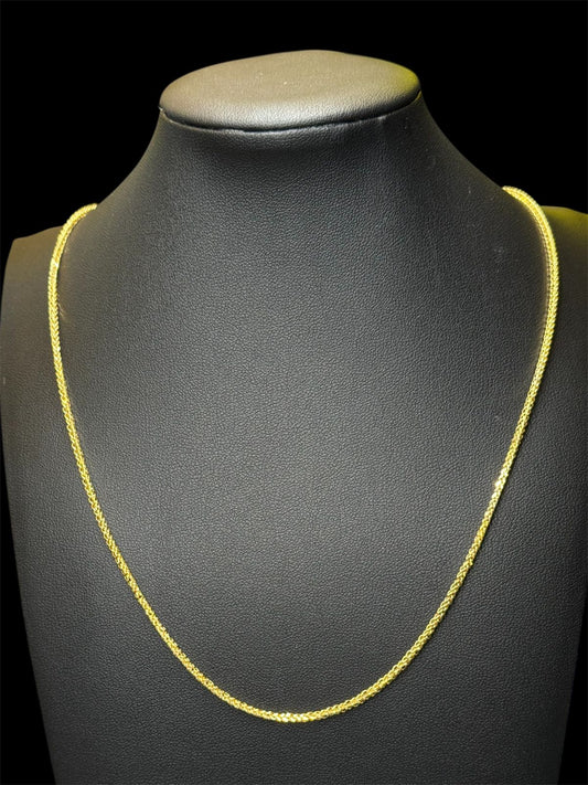 Cadena Espiga oro 10k