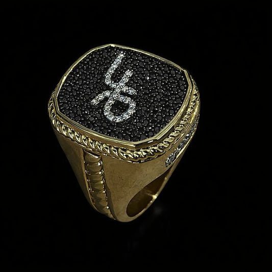 Anillo de Oro Personalizado para Hombre