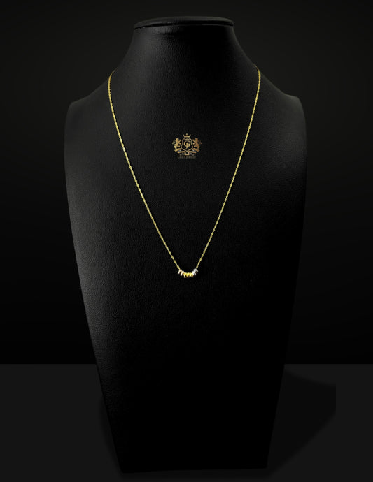 Collar de Aros 3 oros Casual 10k