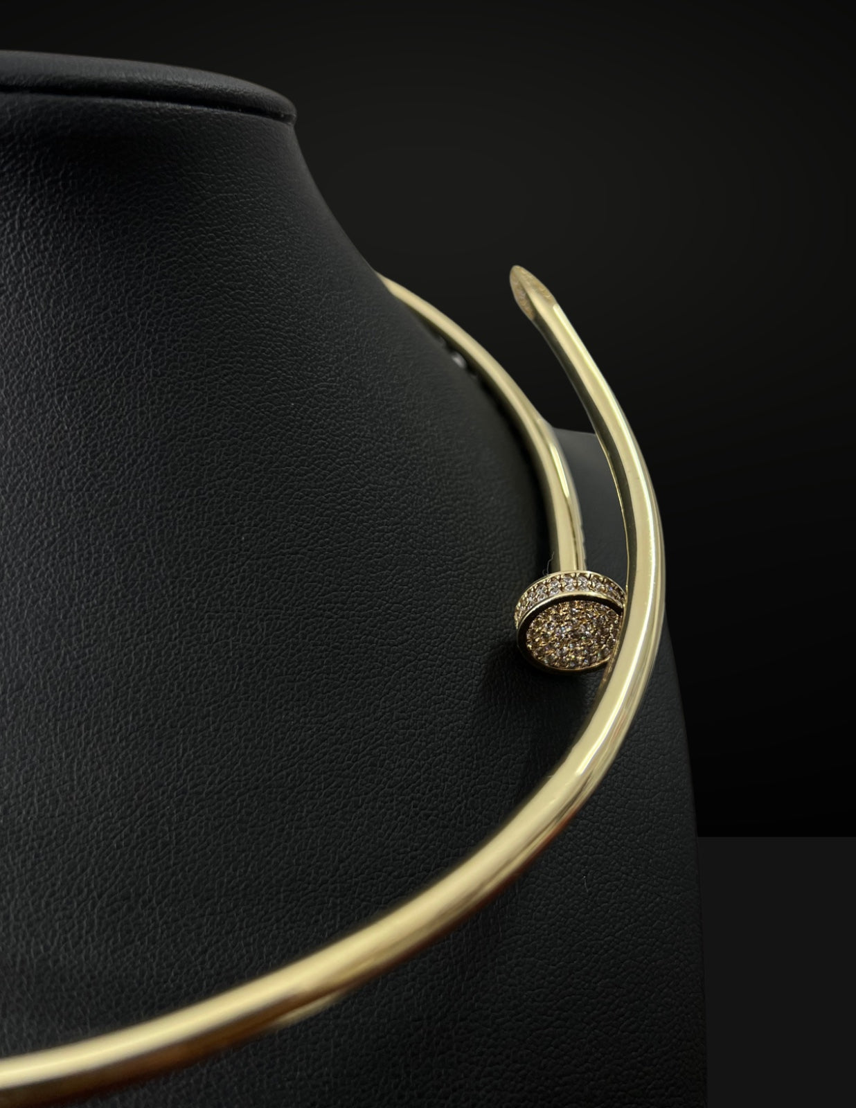 Collar Clavo Cartier en Oro 10k